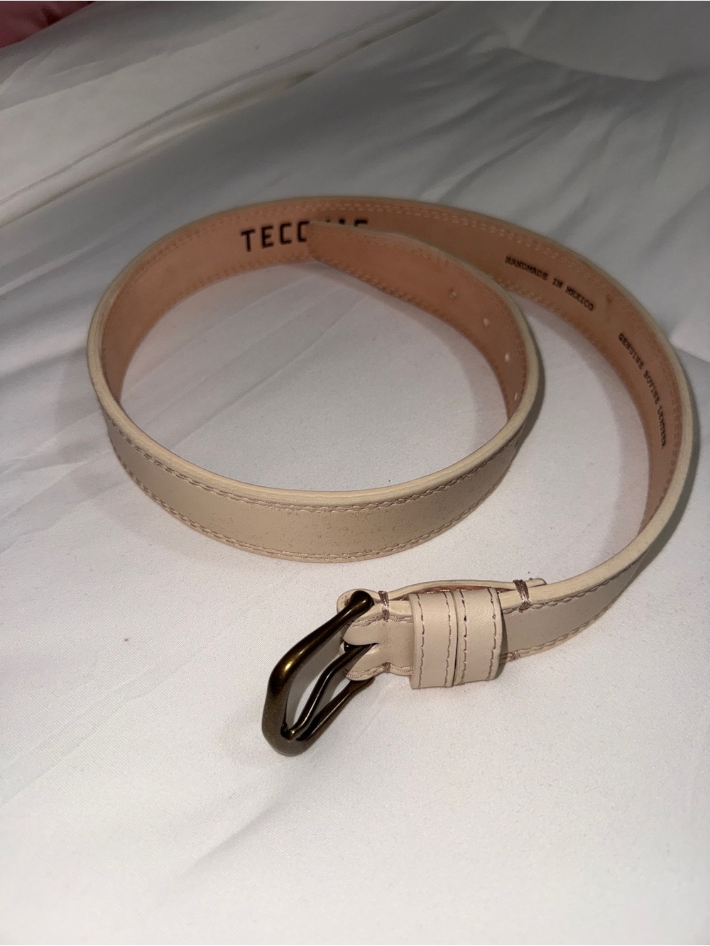 Tecovas women’s cowhide belt MEDIUM